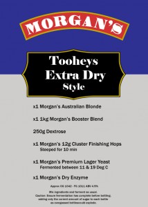 Tooheys-Extra-Dry-style